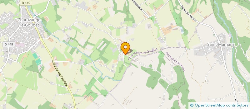 localisation de l'entreprise MONSIEUR GILLES BARNERON à CHATUZANGE-LE-GOUBET
