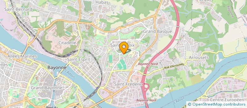 localisation de l'entreprise MONSIEUR GILLES BARONI à BAYONNE