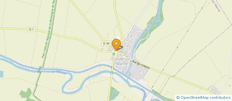 localisation de l'entreprise MONSIEUR GILLES BARRE  CONDE-SUR-MARNE