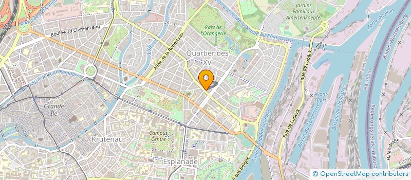 localisation de l'entreprise MONSIEUR GILLES BARREAUX à STRASBOURG