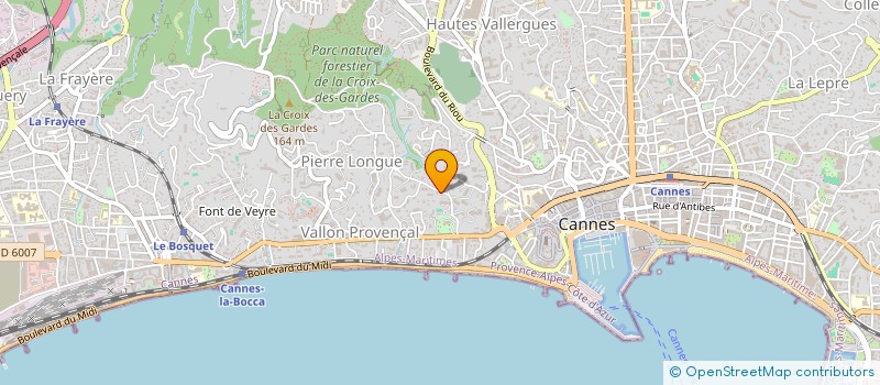 localisation de l'entreprise MONSIEUR GILLES BASTONI  CANNES