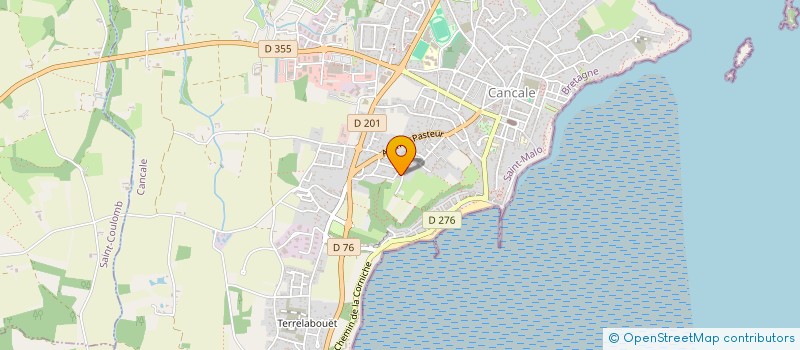 localisation de l'entreprise MONSIEUR GILLES BATAILLE à CANCALE