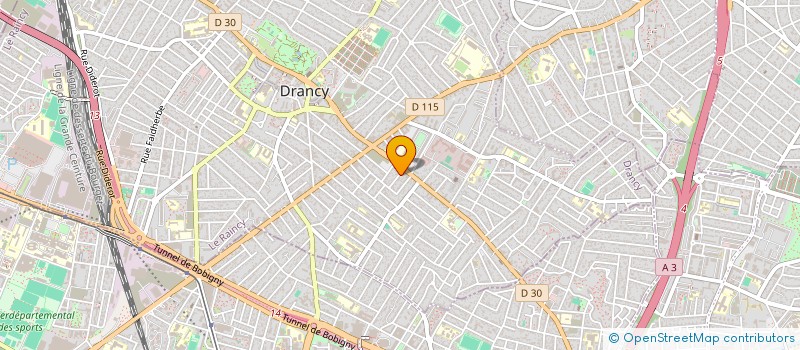 localisation de l'entreprise MONSIEUR GILLES BAUDRY à DRANCY