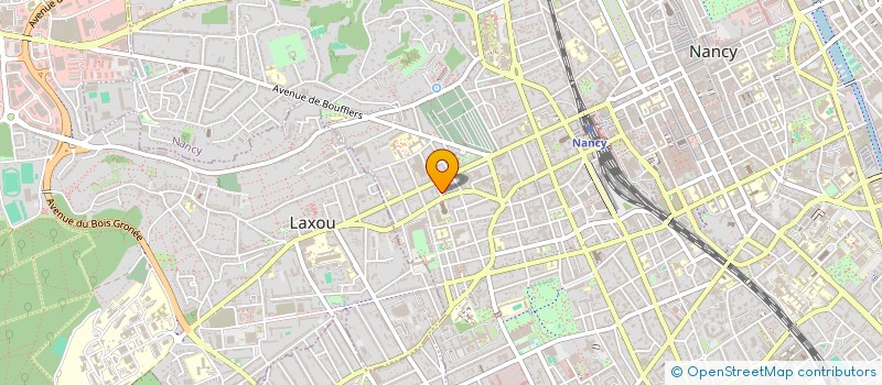 localisation de l'entreprise MONSIEUR GILLES BAUDSON  NANCY