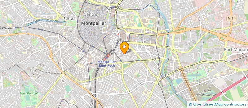 localisation de l'entreprise MONSIEUR GILLES BAUDVIN à MONTPELLIER