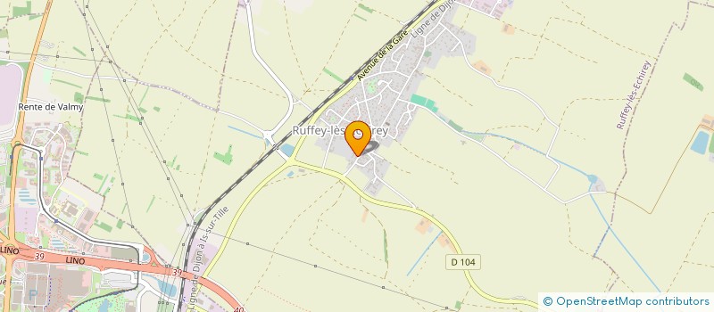 localisation de l'entreprise MONSIEUR GILLES BAUMANN  RUFFEY-LES-ECHIREY