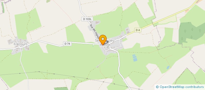 localisation de l'entreprise MONSIEUR GILLES BAYLE  SERVIGNY-LES-RAVILLE