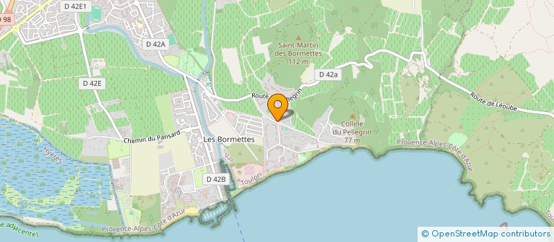 localisation de l'entreprise MONSIEUR GILLES BEAUFILS  LA LONDE-LES-MAURES