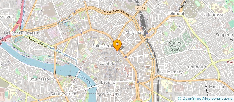 localisation de l'entreprise MONSIEUR GILLES BELOU à TOULOUSE