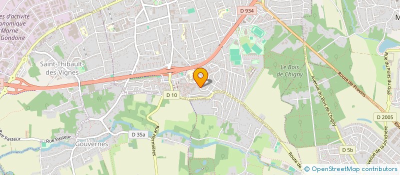 localisation de l'entreprise MONSIEUR GILLES BENHAMOU  LAGNY-SUR-MARNE