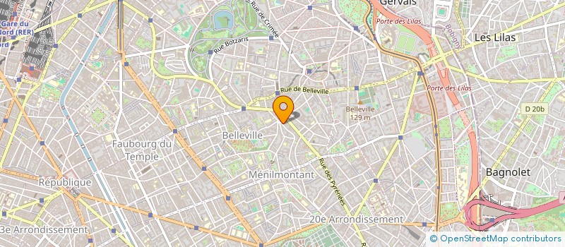 localisation de l'entreprise MONSIEUR GILLES BENZERROUK  PARIS