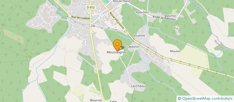 localisation de l'entreprise MONSIEUR GILLES BERGERON  MIMIZAN