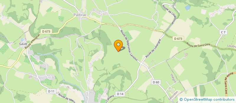 localisation de l'entreprise MONSIEUR GILLES BERGUES  THEGRA