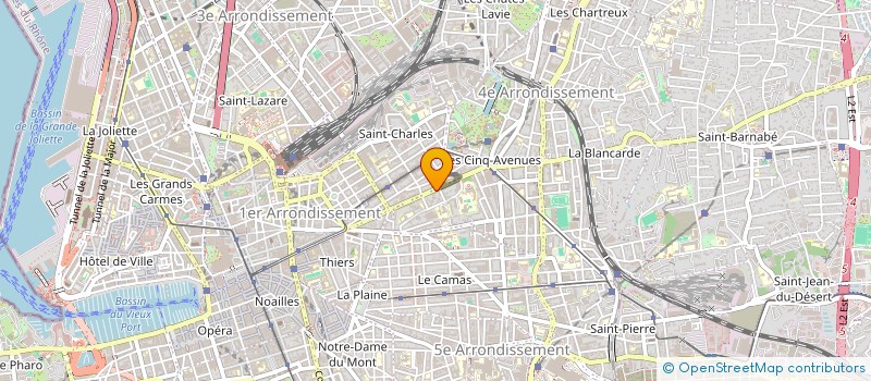 localisation de l'entreprise MONSIEUR GILLES BERNABE à MARSEILLE
