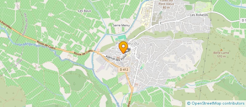 localisation de l'entreprise MONSIEUR GILLES BERNARD à PIERREFEU-DU-VAR