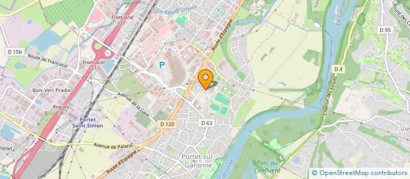 localisation de l'entreprise MONSIEUR GILLES BERNARD  PORTET-SUR-GARONNE