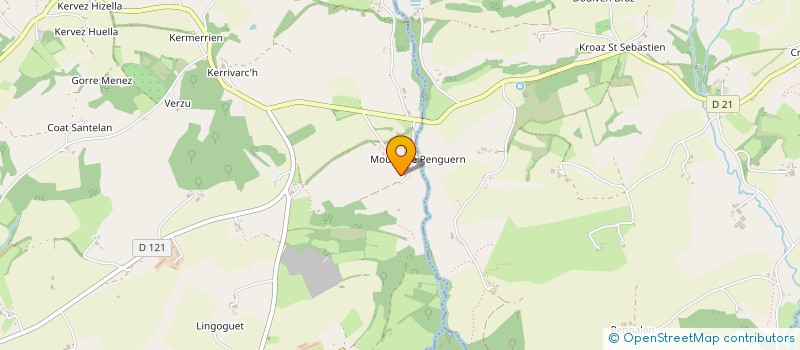 localisation de l'entreprise MONSIEUR GILLES BERNARD  LOPEREC