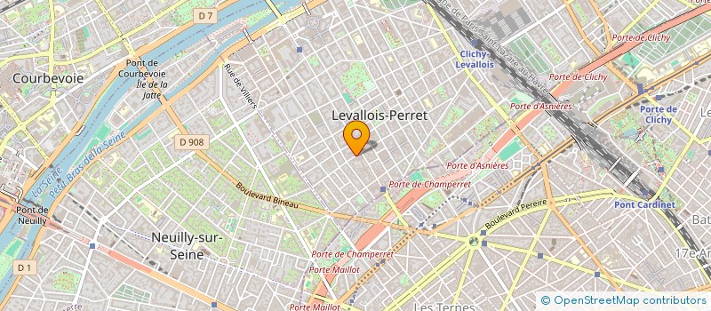 localisation de l'entreprise MONSIEUR GILLES BERNARD HENRI LECOURT à LEVALLOIS-PERRET
