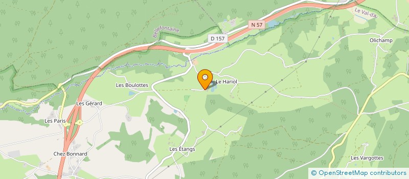 localisation de l'entreprise MONSIEUR GILLES BERNARDIN à LE VAL-D'AJOL