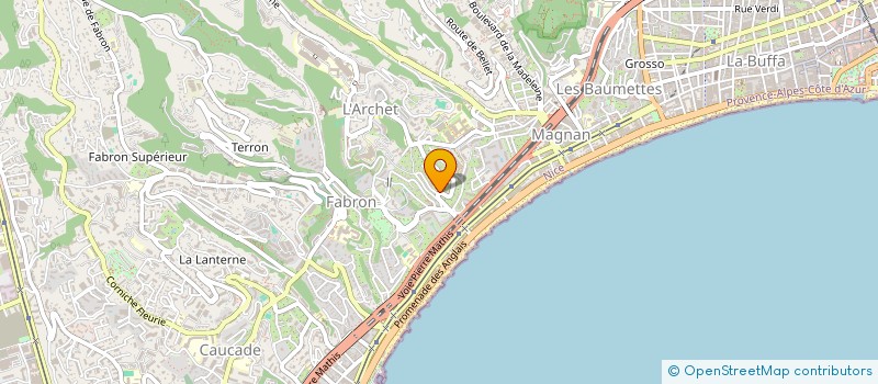 localisation de l'entreprise MONSIEUR GILLES BERNARDIN  NICE