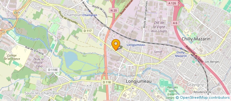 localisation de l'entreprise MONSIEUR GILLES BERTHELOT  CHAMPLAN