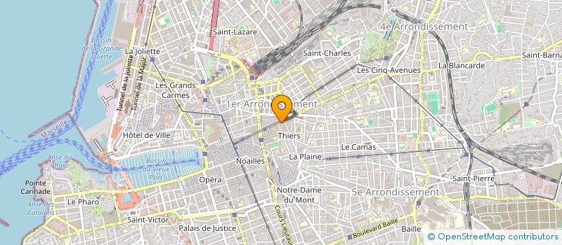 localisation de l'entreprise MONSIEUR GILLES BESNIER à MARSEILLE