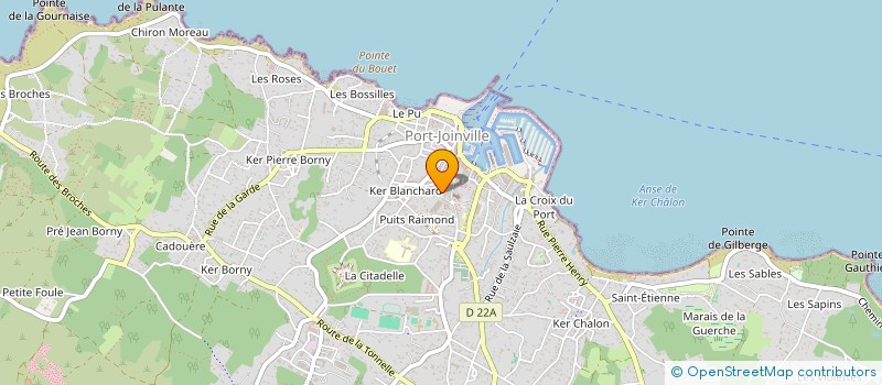 localisation de l'entreprise MONSIEUR GILLES BESSEAU à L'ILE-D'YEU