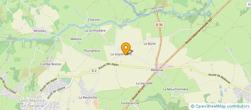 localisation de l'entreprise MONSIEUR GILLES BESSON  CHABANIERE