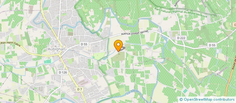 localisation de l'entreprise MONSIEUR GILLES BEURRIER  AUBIGNAN