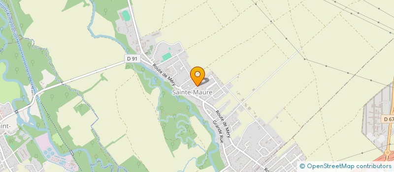 localisation de l'entreprise MONSIEUR GILLES BEUVE  SAINTE-MAURE