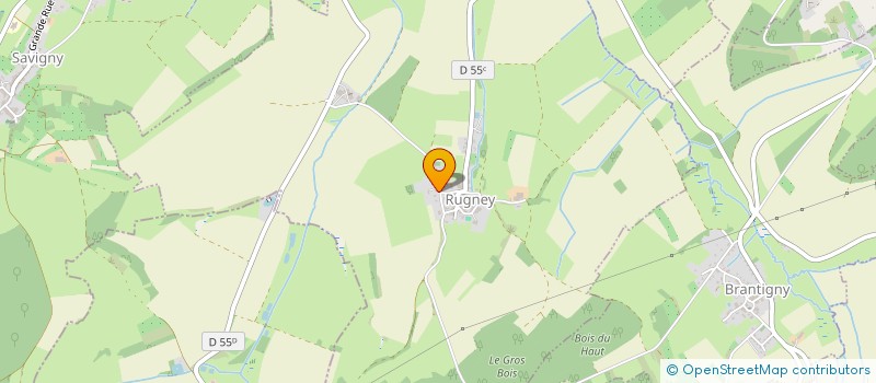 localisation de l'entreprise MONSIEUR GILLES BICHET  RUGNEY