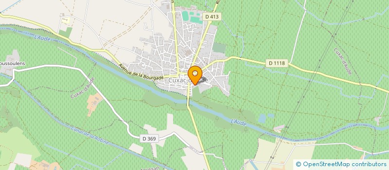 localisation de l'entreprise MONSIEUR GILLES BIGOU  CUXAC-D'AUDE