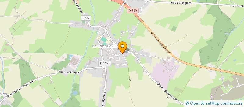 localisation de l'entreprise MONSIEUR GILLES BILLIART  LA LONGUEVILLE