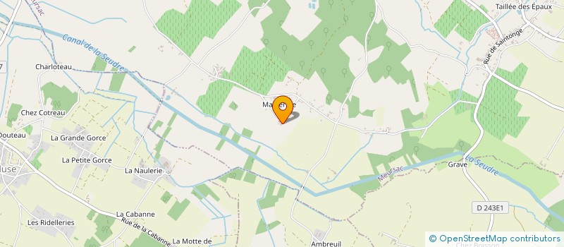 localisation de l'entreprise MONSIEUR GILLES BILLOT  MEURSAC