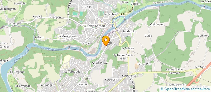 localisation de l'entreprise MONSIEUR GILLES BIOT à HENNEBONT