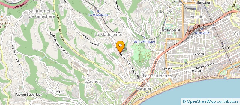 localisation de l'entreprise MONSIEUR GILLES BLANC à NICE