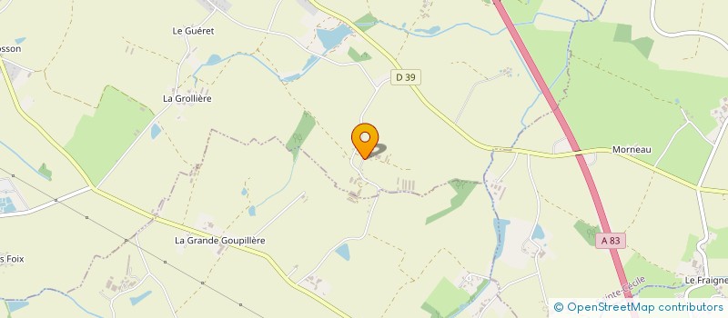 localisation de l'entreprise MONSIEUR GILLES BLANCHARD  ESSARTS-EN-BOCAGE