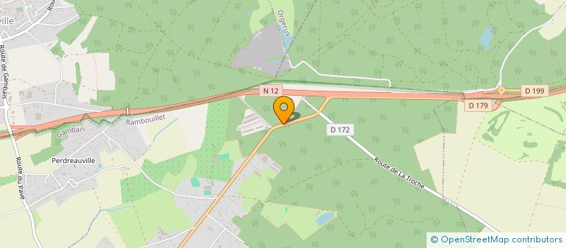 localisation de l'entreprise MONSIEUR GILLES BLANCHARD  GAMBAIS