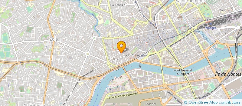 localisation de l'entreprise MONSIEUR GILLES BLANCHET à NANTES
