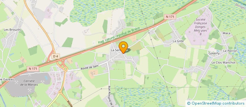 localisation de l'entreprise MONSIEUR GILLES BLAS  DONGES