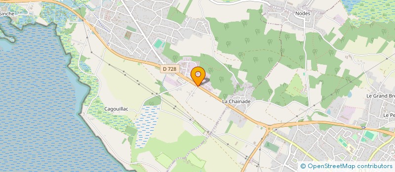 localisation de l'entreprise MONSIEUR GILLES BLUM  BOURCEFRANC-LE-CHAPUS