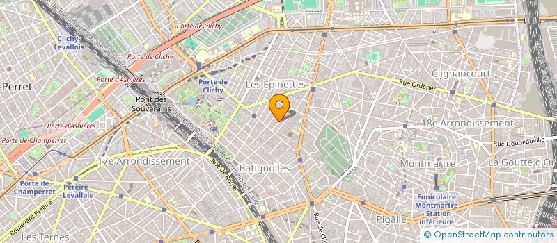 localisation de l'entreprise MONSIEUR GILLES BODIN  PARIS