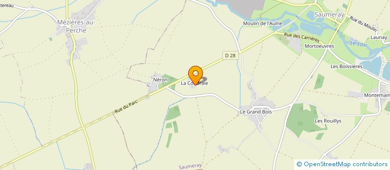 localisation de l'entreprise MONSIEUR GILLES BOIRE à SAUMERAY