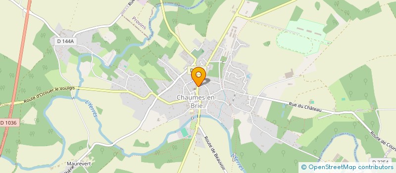 localisation de l'entreprise MONSIEUR GILLES BOIVERT  CHAUMES-EN-BRIE