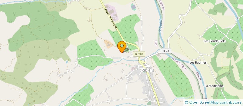 localisation de l'entreprise MONSIEUR GILLES BOIVIN  VAL BUECH-MEOUGE