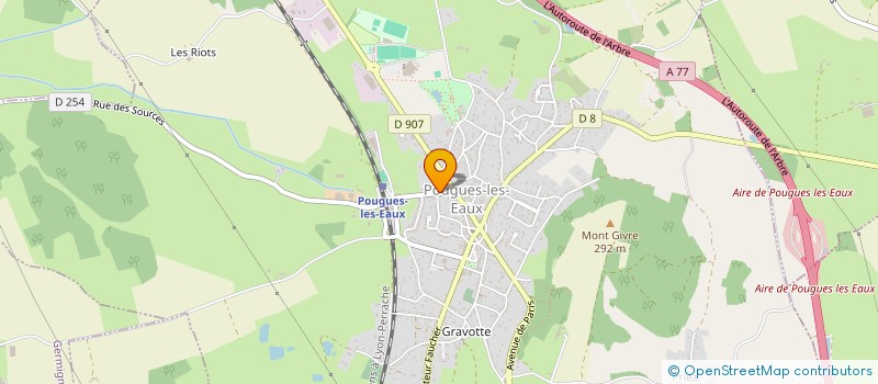 localisation de l'entreprise MONSIEUR GILLES BONDOUX à POUGUES-LES-EAUX