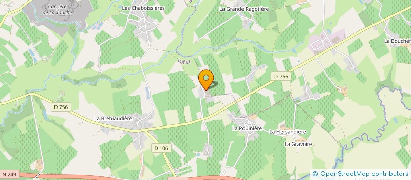 localisation de l'entreprise MONSIEUR GILLES BONNET à VALLET