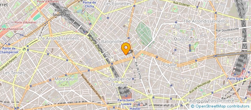 localisation de l'entreprise MONSIEUR GILLES BORDESSOULE  PARIS