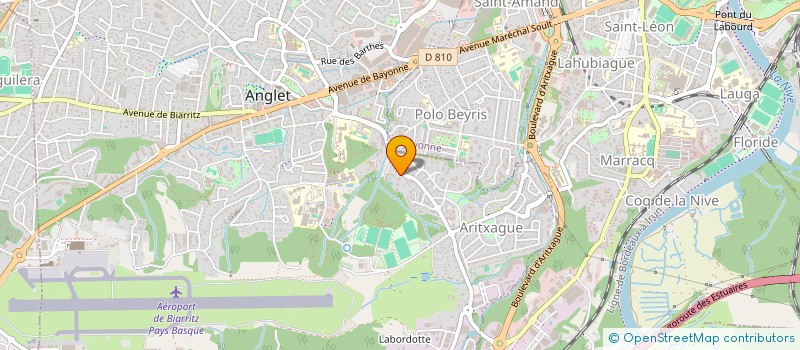 localisation de l'entreprise MONSIEUR GILLES BORDONADO  ANGLET