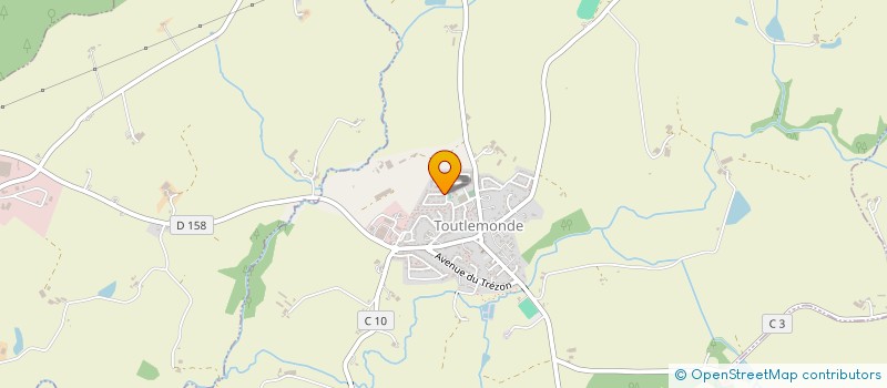 localisation de l'entreprise MONSIEUR GILLES BORE  TOUTLEMONDE